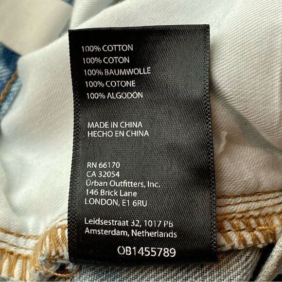 Urban Outfitters BDG High-Waisted Isabel Design Cowboy Jeans Size 28 - Picture 13 of 16